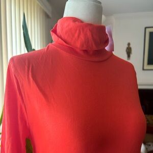 NWT JCrew turtleneck - orange and lightweight